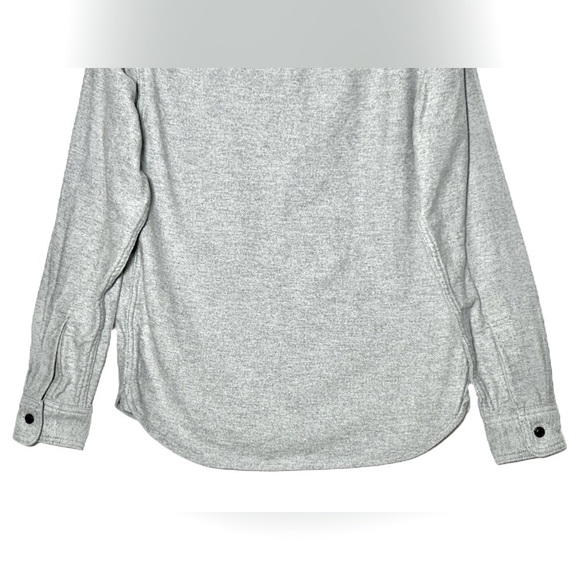 NEW Everlane The Heavyweight Overshirt Uniform in Heathered Grey, Size XS - Picture 9 of 12